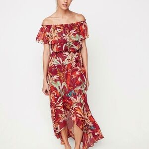 Express - Off the Shoulder Maxi Dress